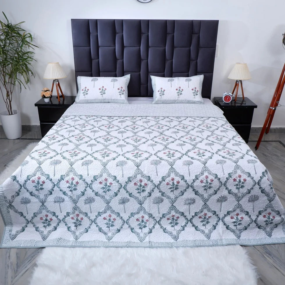 Difference between a Dohar & Comforter Quilt The Jaipuri