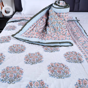 Buy Soft 100% Pure Cotton Quilts From Thejaipuri.com | Perfect For a Comfortable Sleep at Night