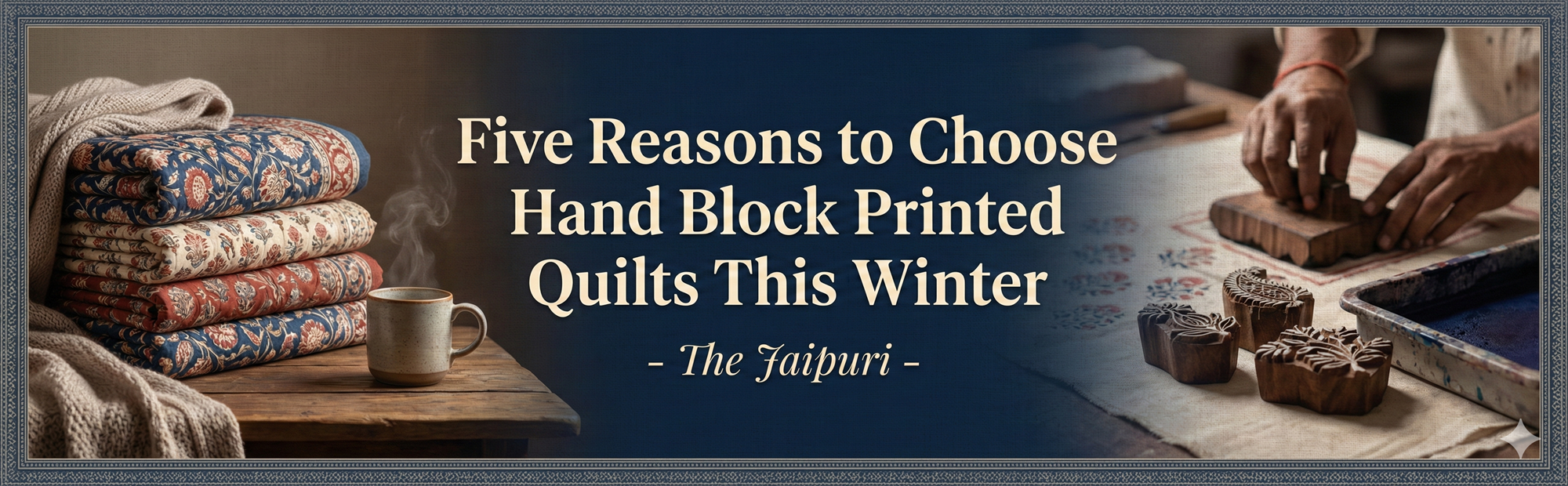 Five Reasons to Choose Hand Block Printed Quilts This Winter - The Jaipuri