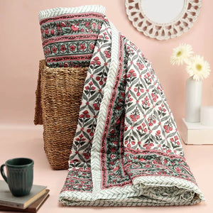 Embrace the Comfort of Nature's Embrace: Organic Mulmul Cotton Quilts for All Seasons