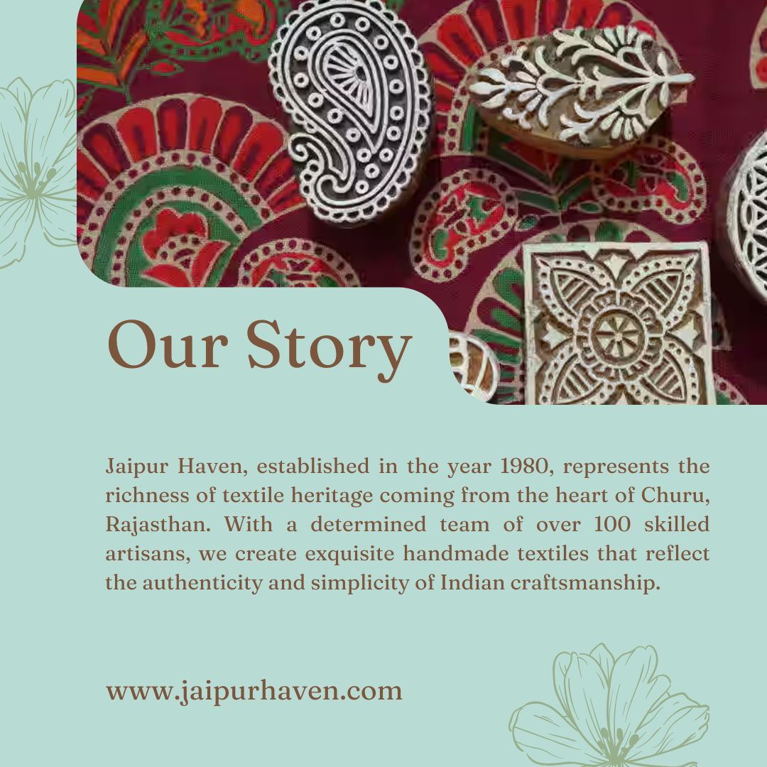 Jaipuri Cotton Double Bedsheet Set - Peach Camel Print (90x108 inches)