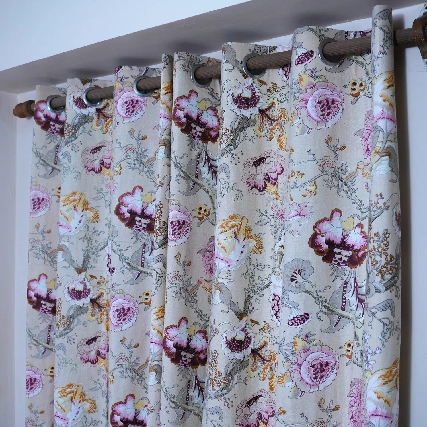 Hand Block Print Curtains | Uzma