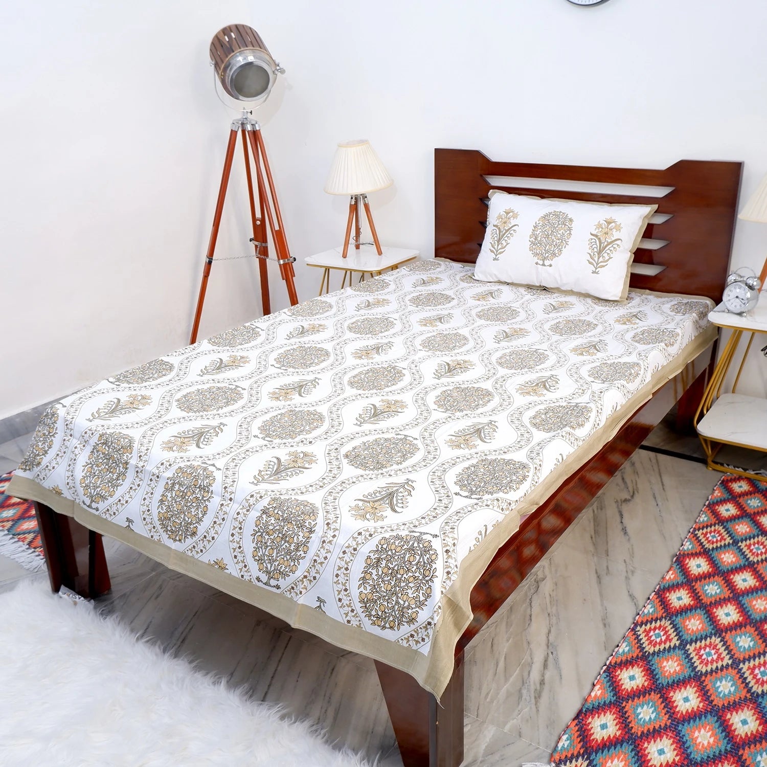 100% Pure Cotton Bed Sheet | Yami