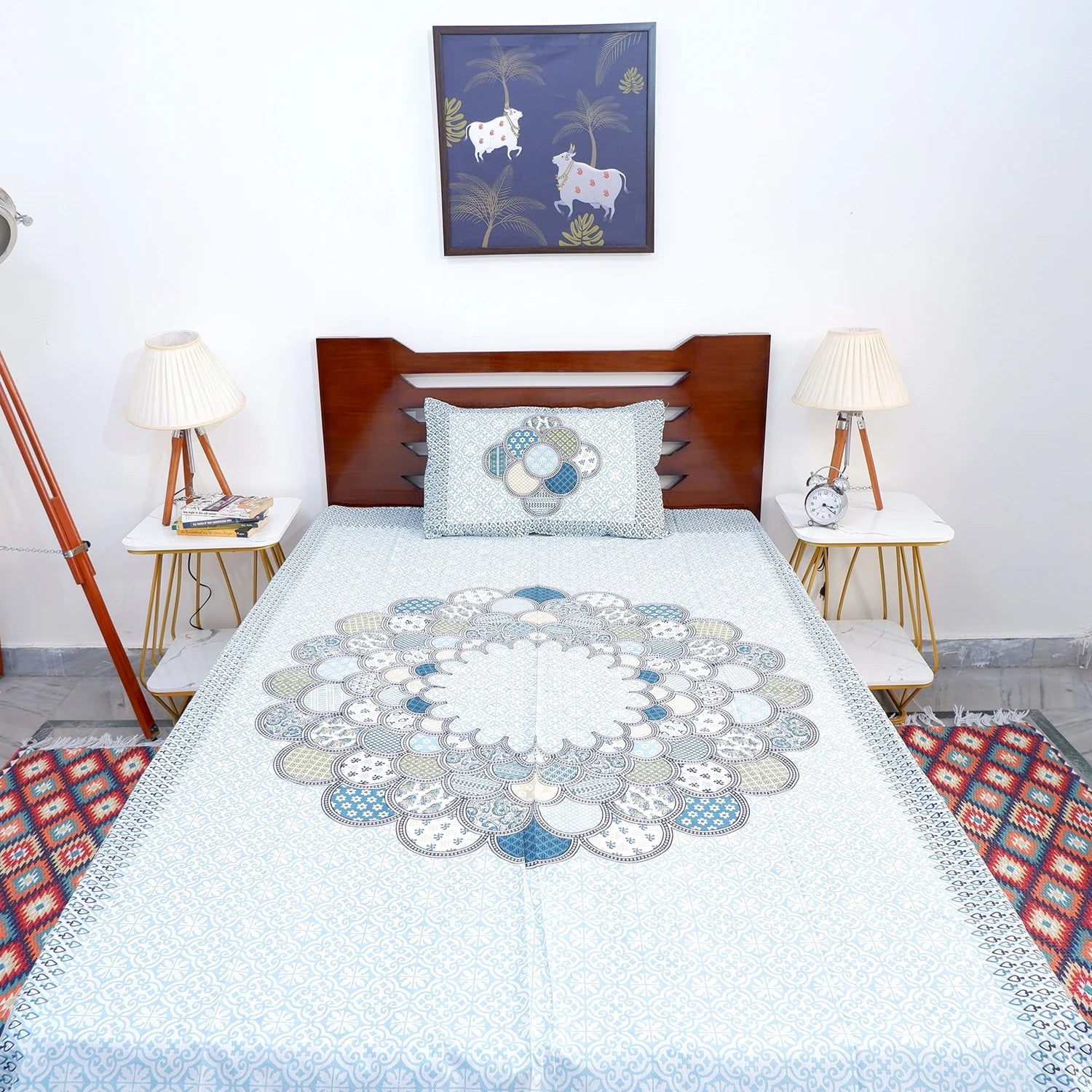 100% Pure Cotton Bed Sheet | Sana