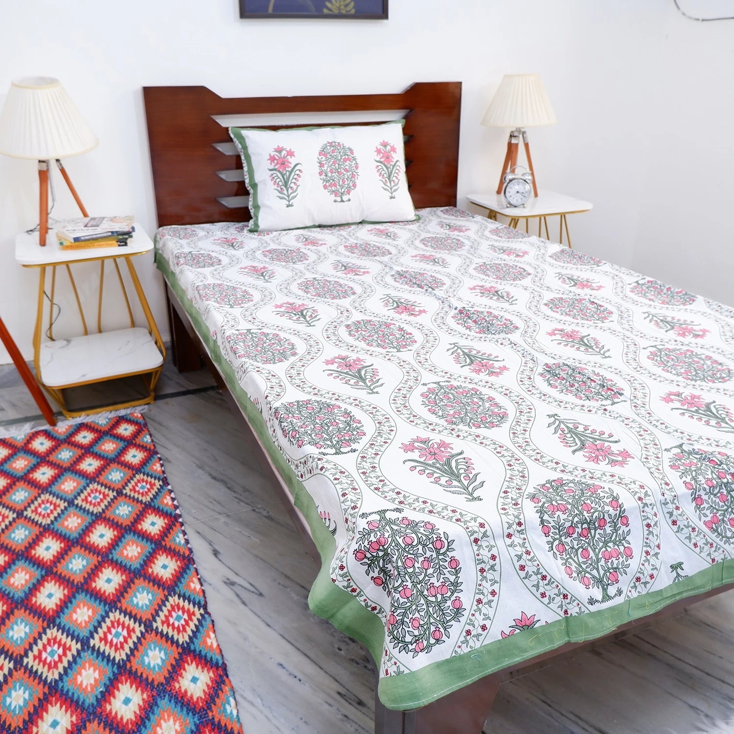 100% Pure Cotton Bed Sheet | Yami