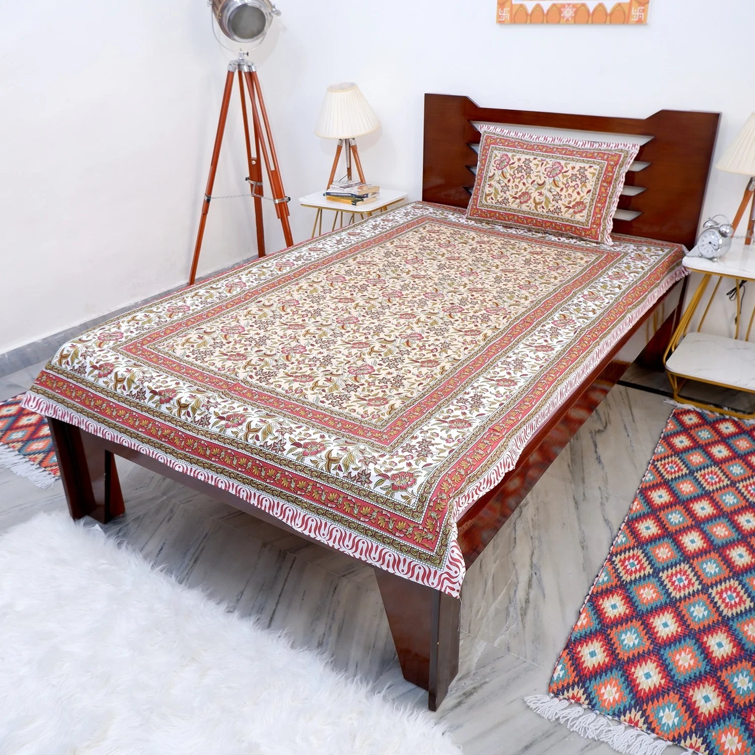 100% Pure Cotton Bed Sheet | Nimrat