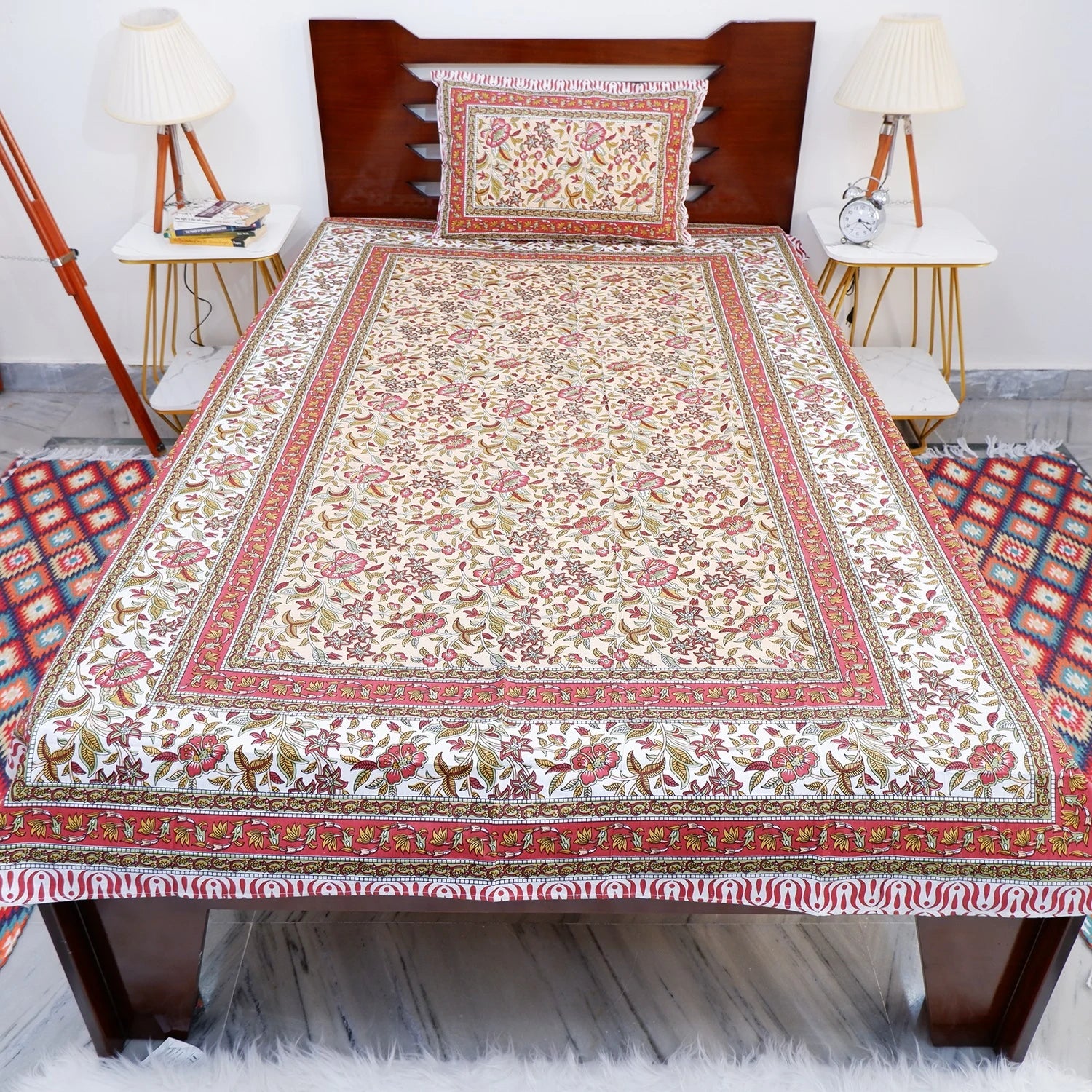 100% Pure Cotton Bed Sheet | Nimrat