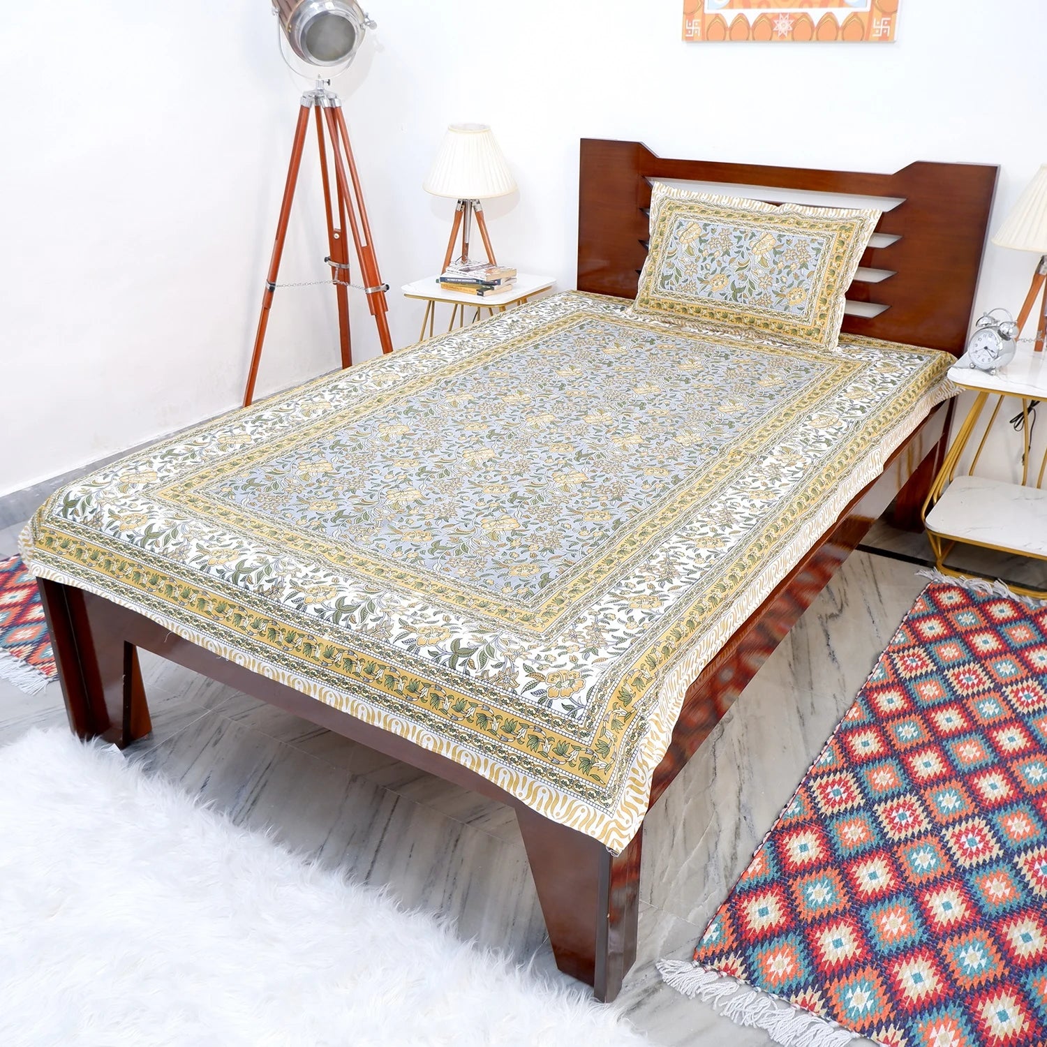 100% Pure Cotton Bed Sheet | Nimrat