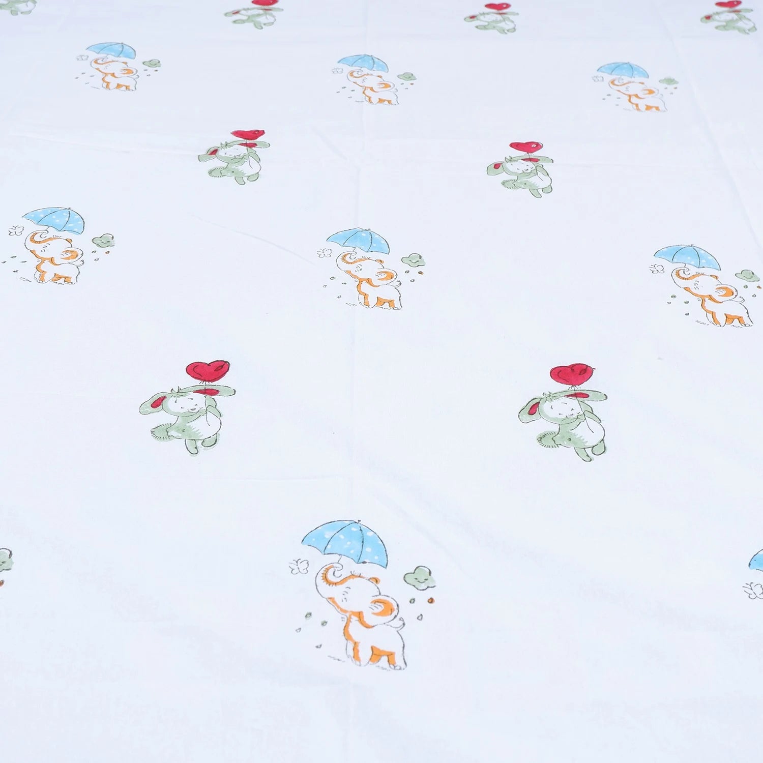 100% Pure Cotton Kid's Bed Sheet | Happy Sleep Sheet