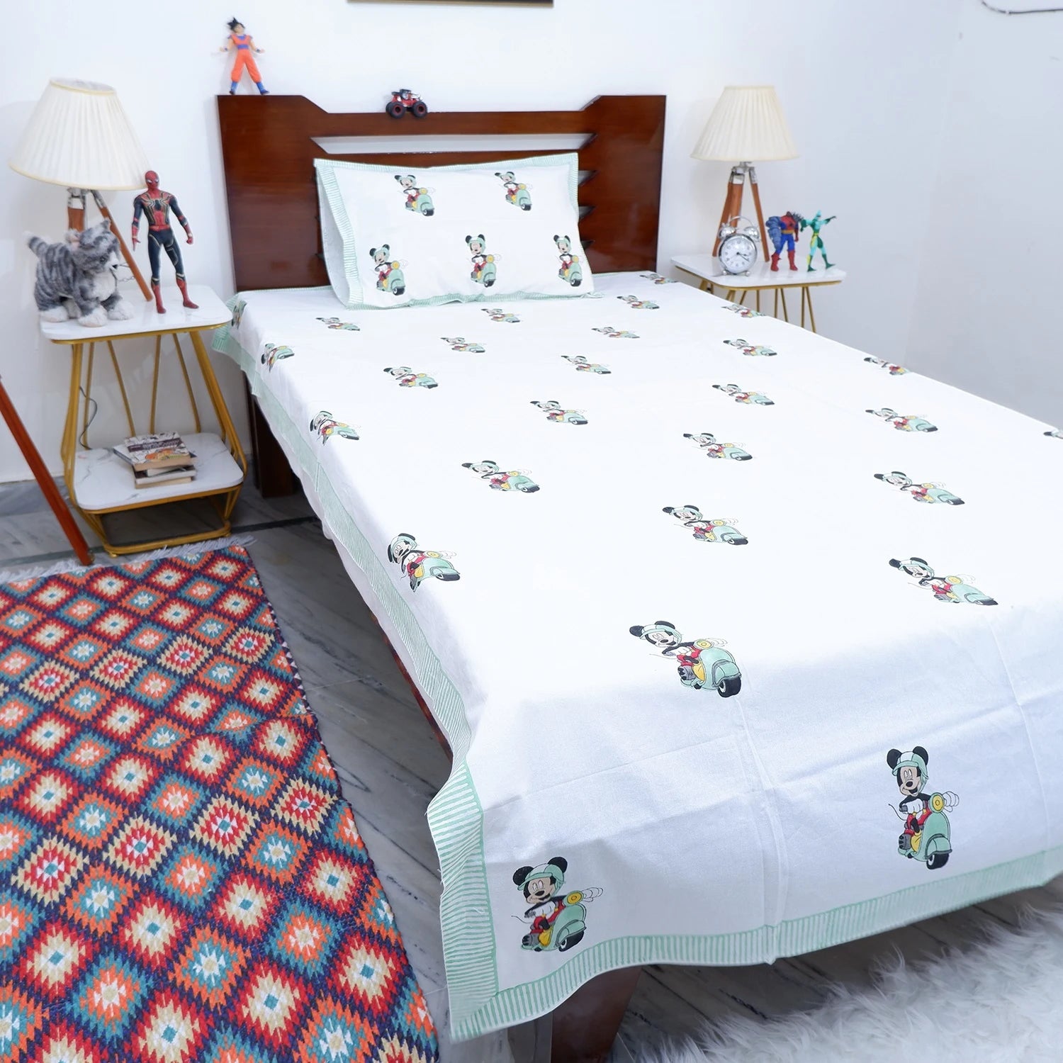 100% Pure Cotton Kid's Bed Sheet | Magical Sleep Linens