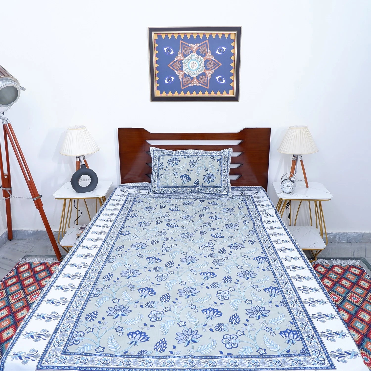 100% Pure Cotton Bed Sheet | Jacqueline