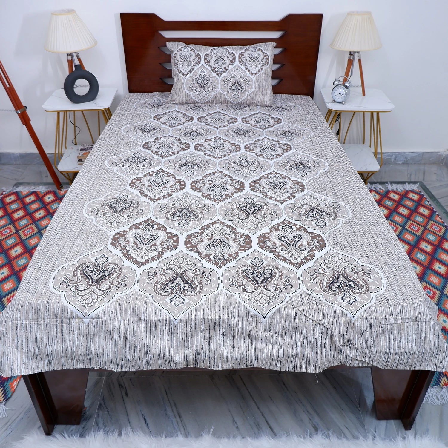 100% Pure Cotton Bed Sheet | Pooja