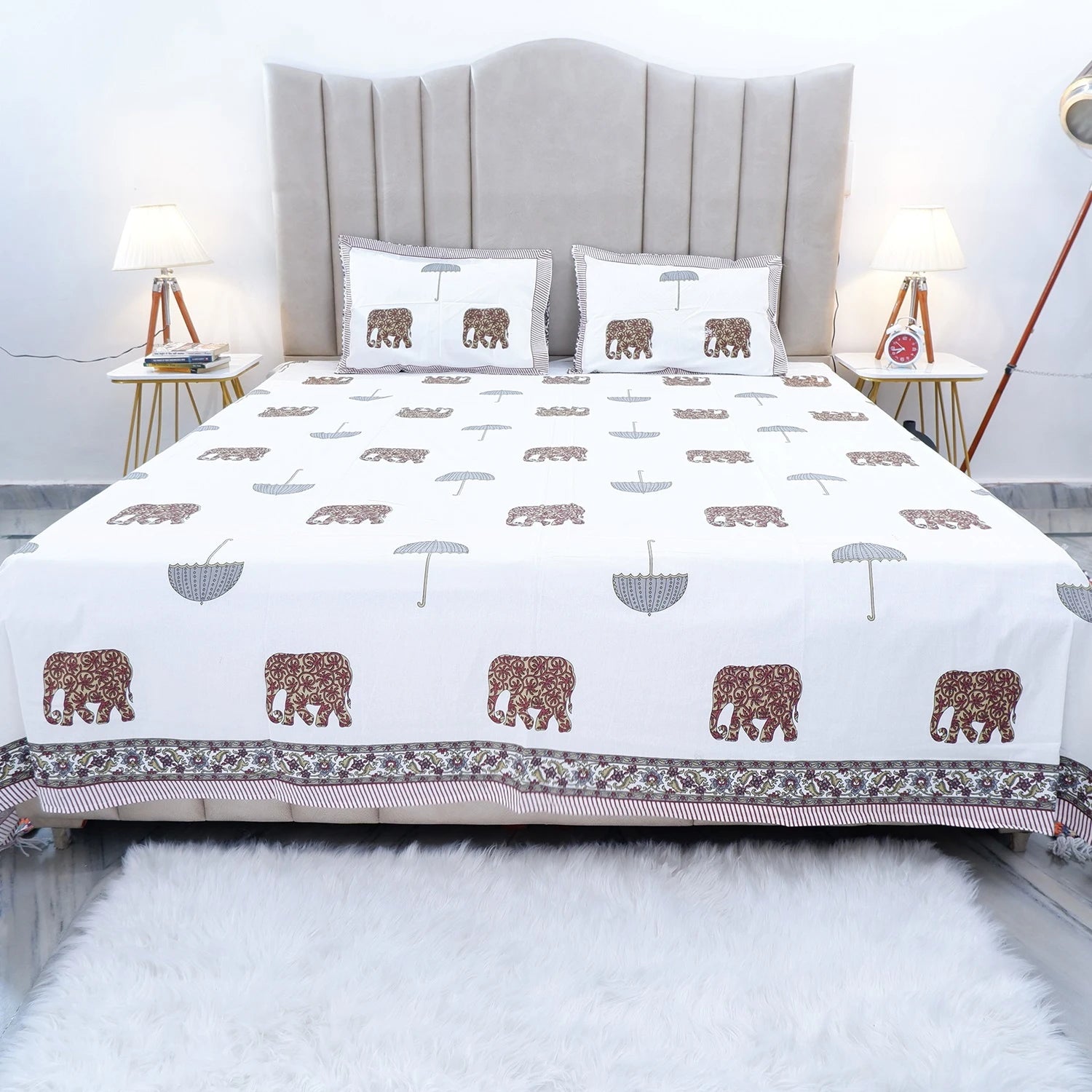 100% Pure Cotton Bed Sheet | Sargun