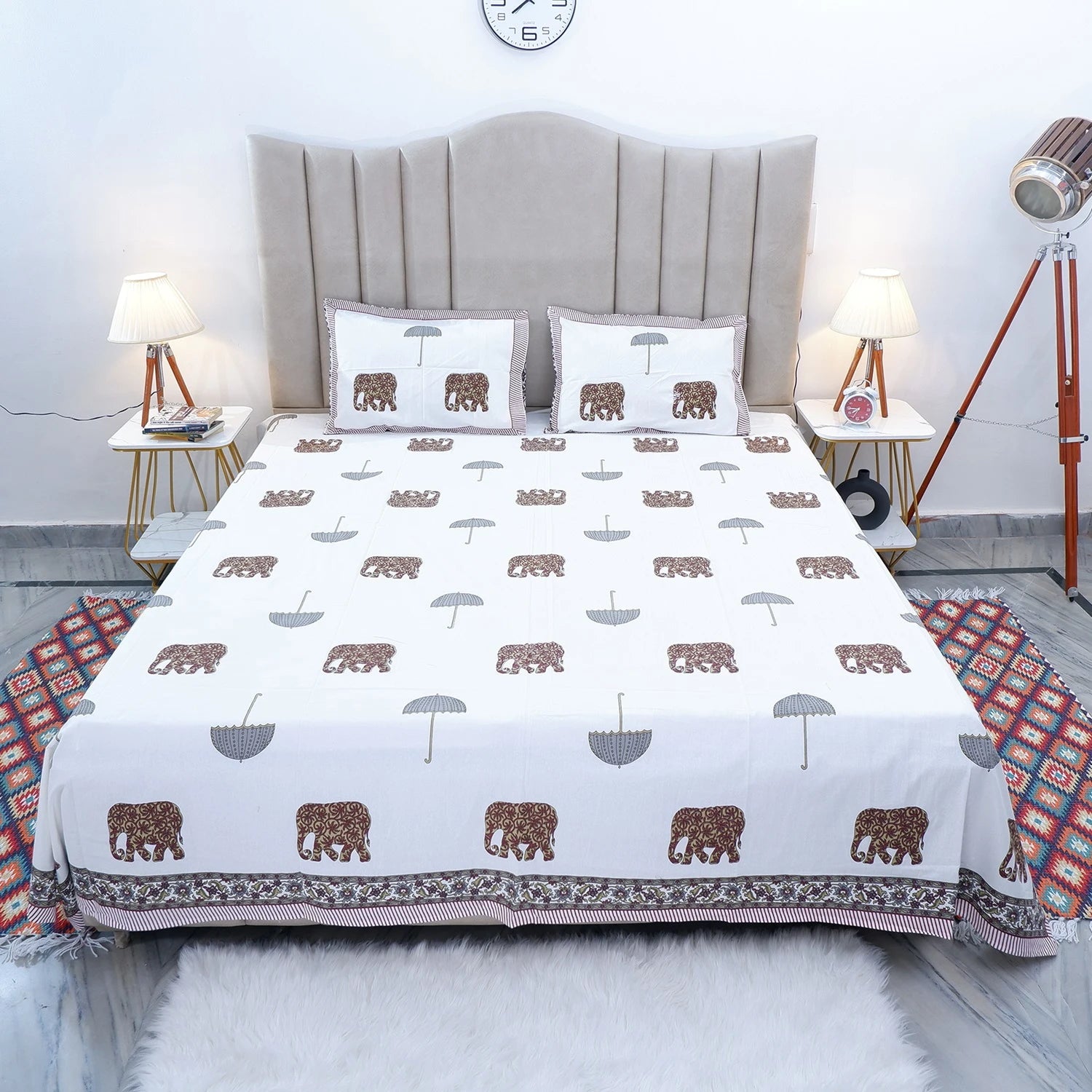 100% Pure Cotton Bed Sheet | Sargun