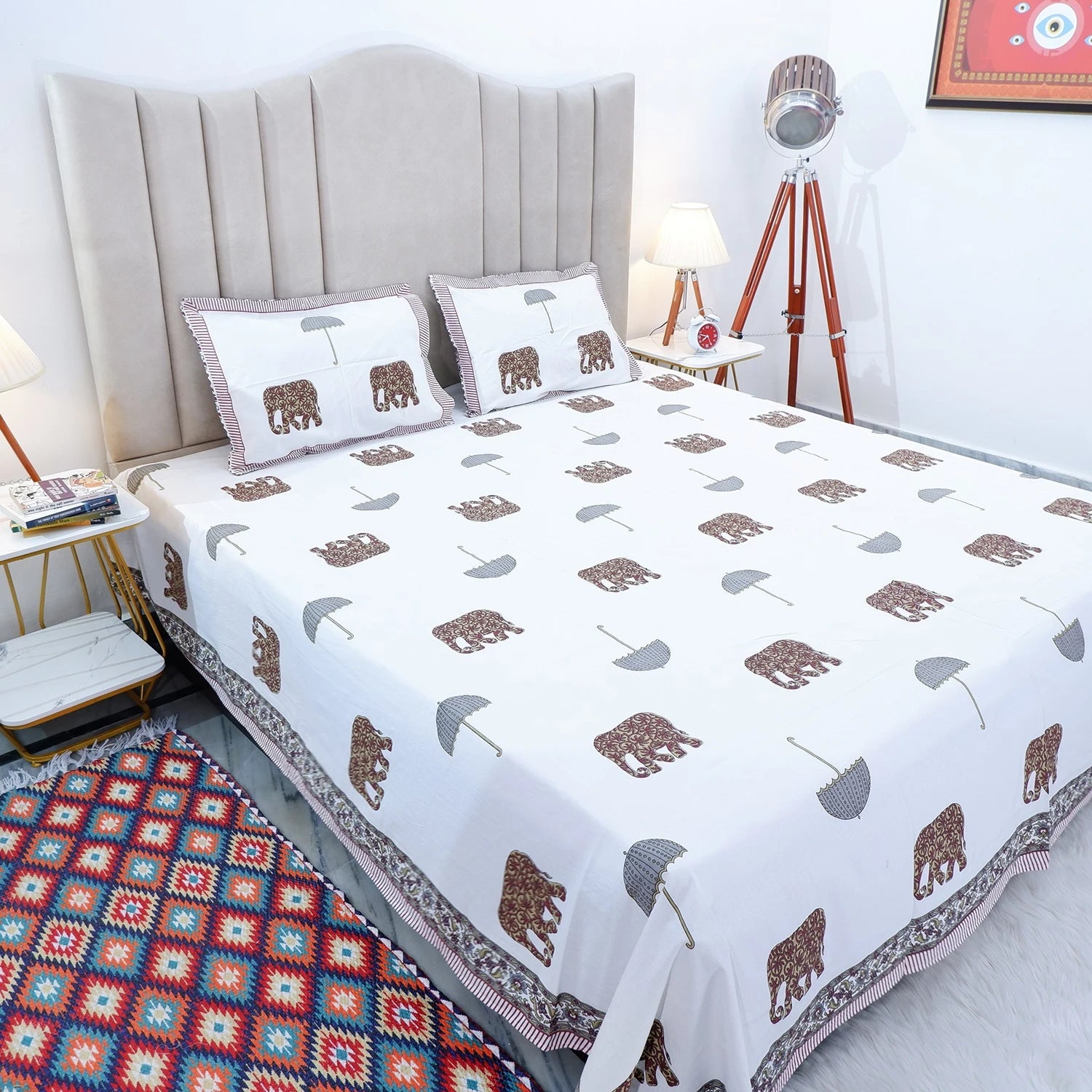 100% Pure Cotton Bed Sheet | Sargun