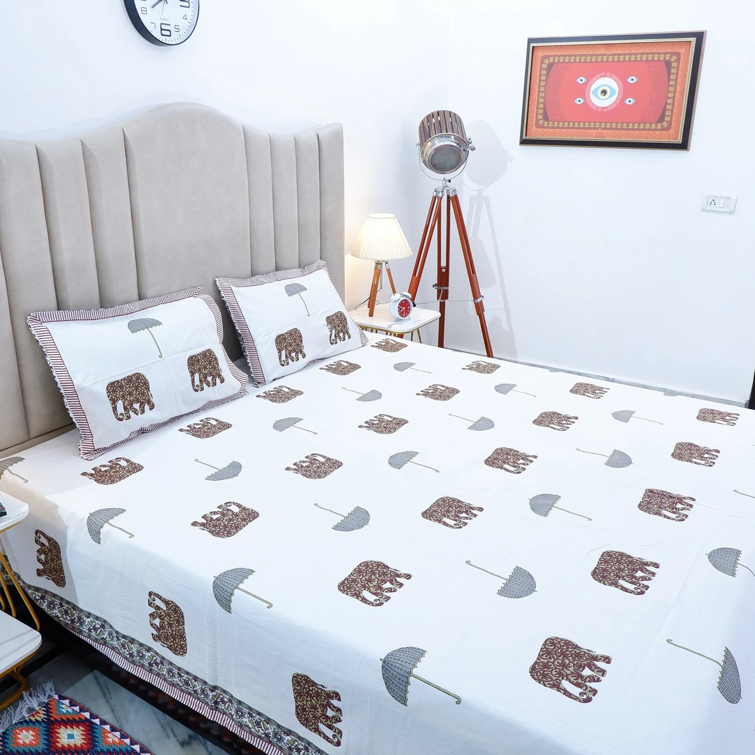 100% Pure Cotton Bed Sheet | Sargun