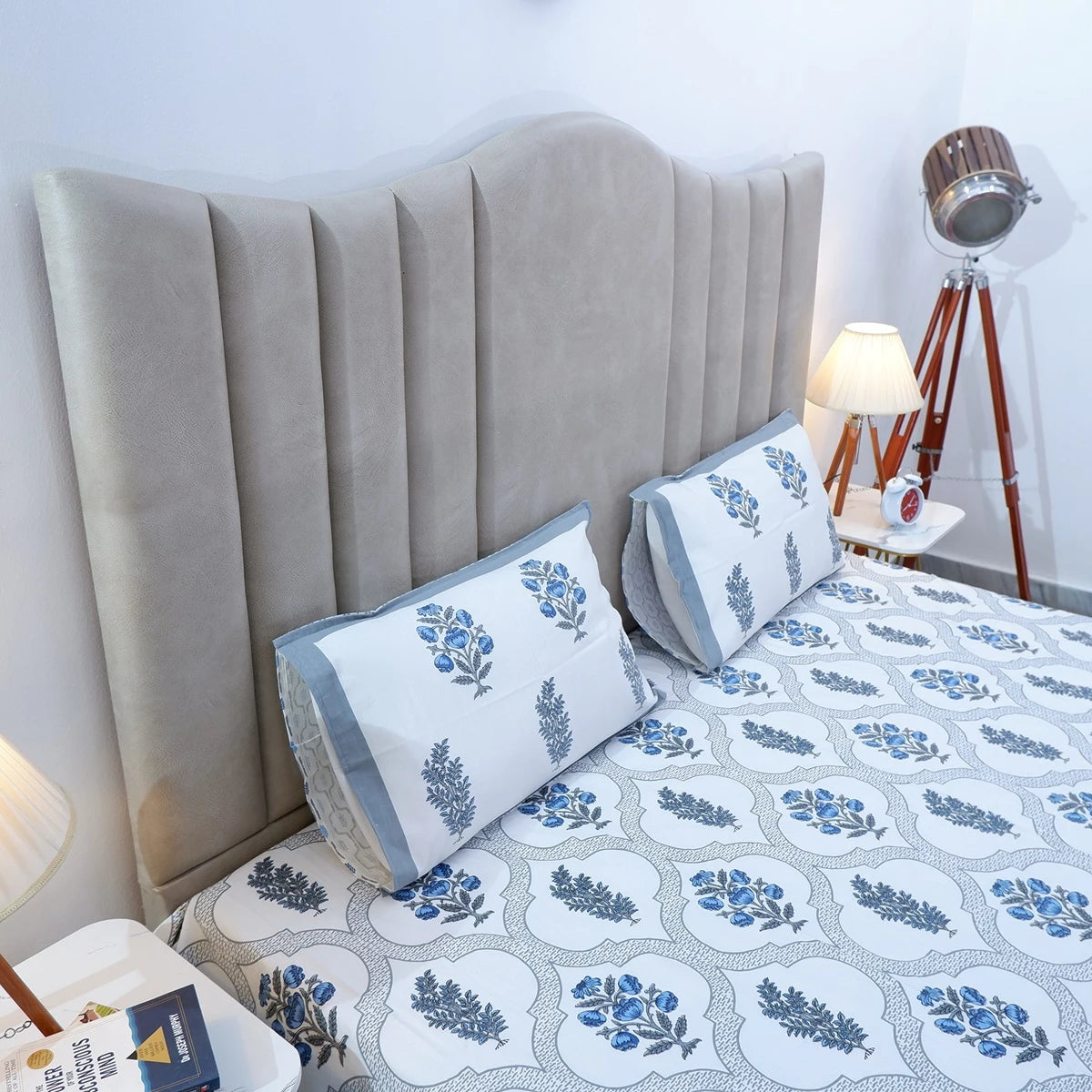 100% Pure Cotton Bed Sheet | Tania