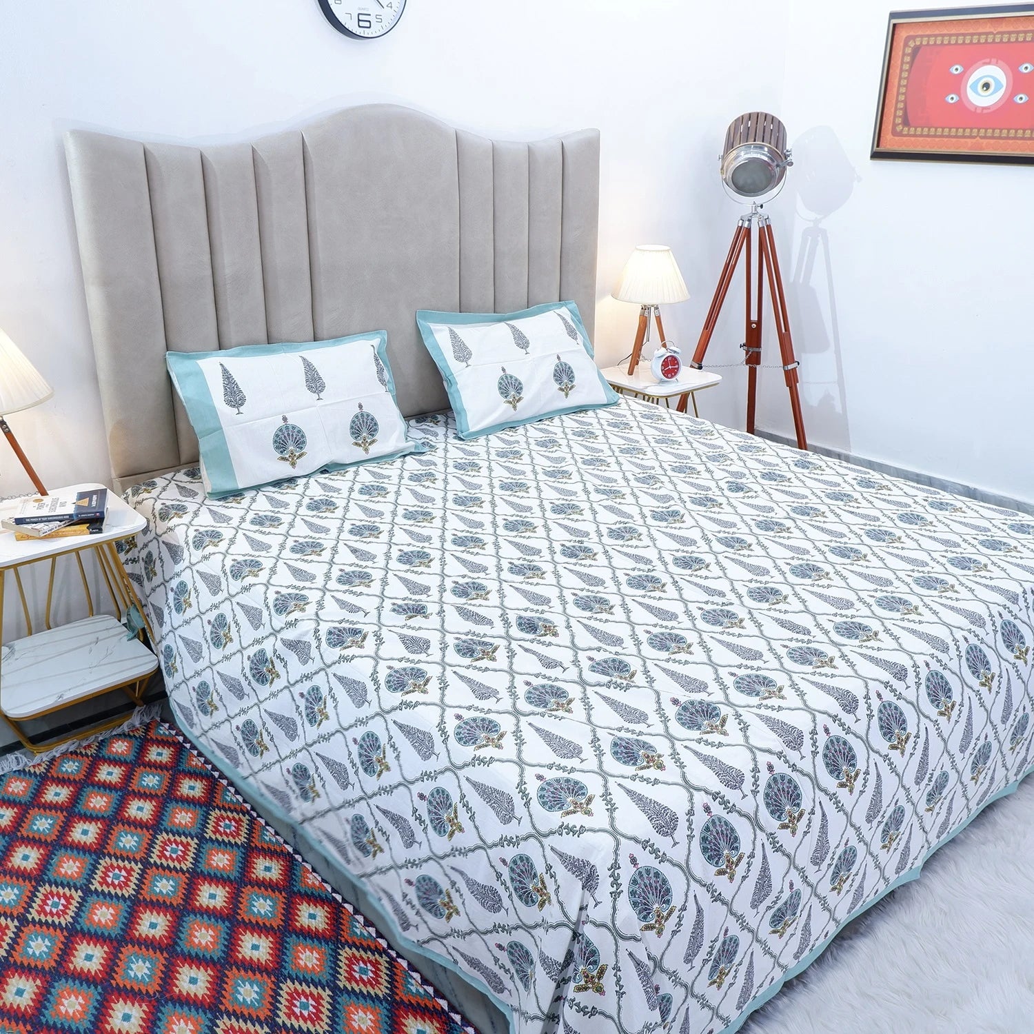 100% Pure Cotton Bed Sheet | Shehnaaz