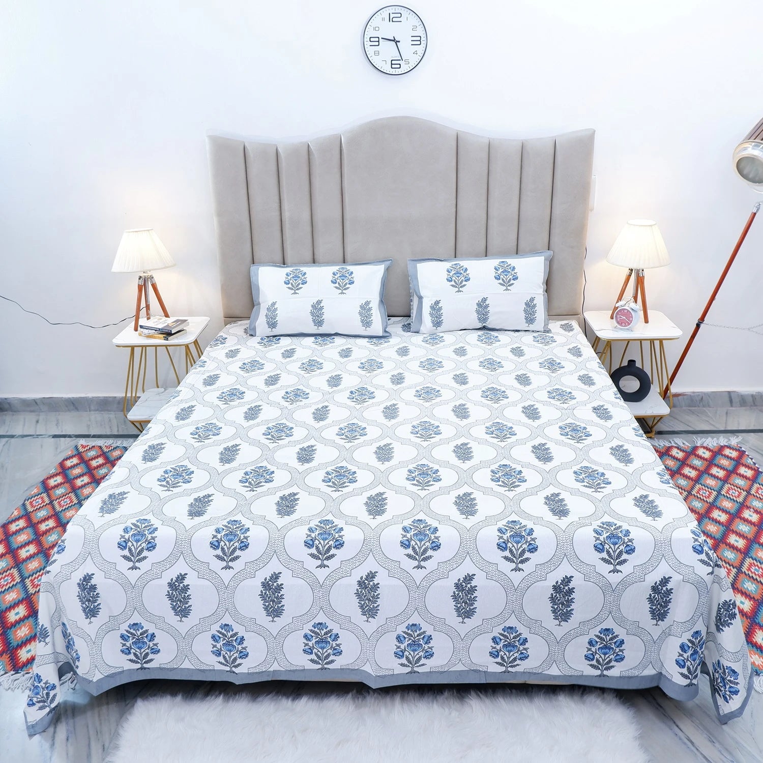 100% Pure Cotton Bed Sheet | Mahi