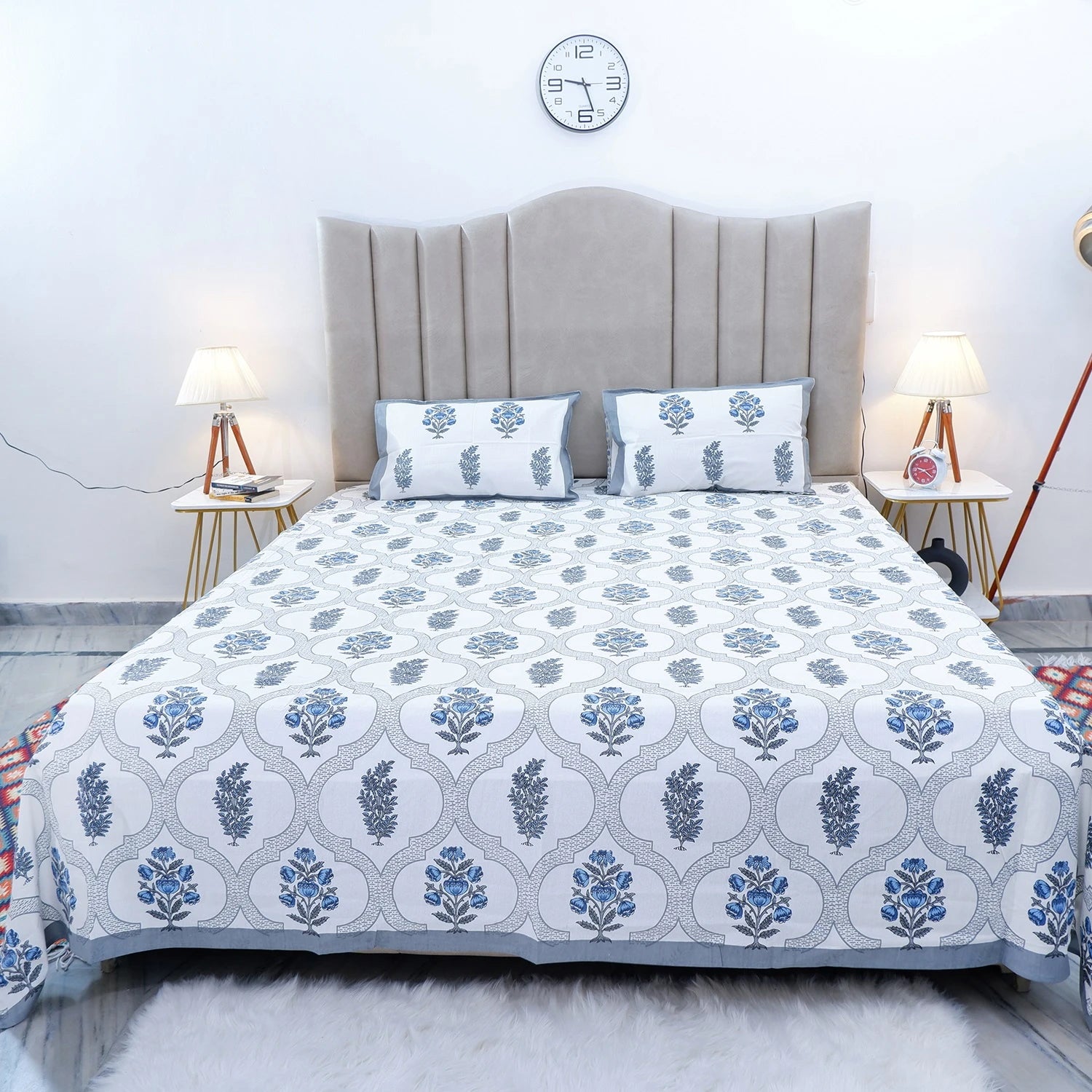 100% Pure Cotton Bed Sheet | Mahi