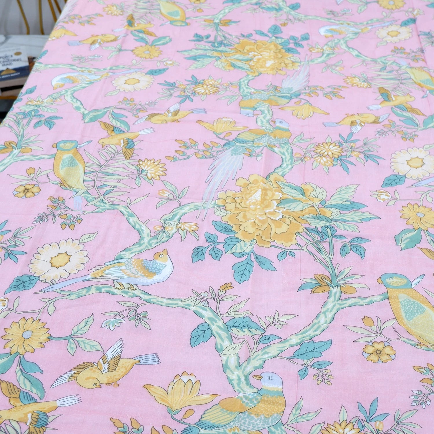 Jaipuri Dohar Blanket (Set of 2) | 100% Mulmul Cotton | Block Print | Single Bed - Kiara