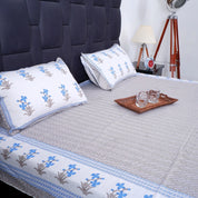 100% Pure Cotton Bed Sheet | Classic Print Design