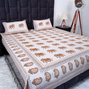 100% Pure Cotton Bed Sheet | Jaipuri Print Masters