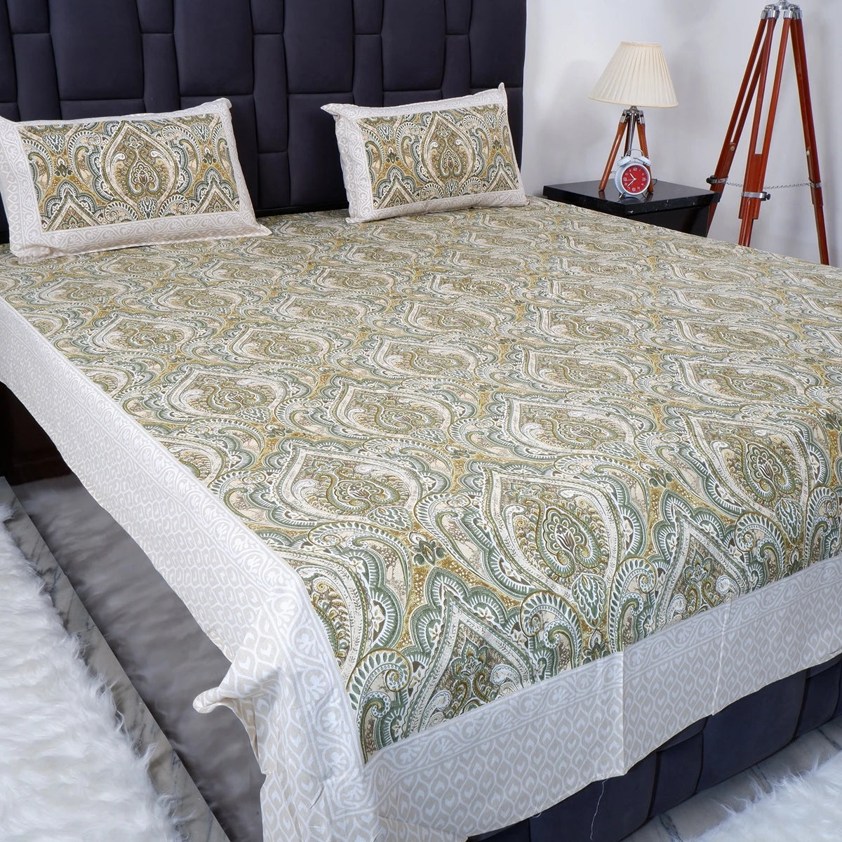 100% Pure Cotton Bed Sheet | Exquisite Jaipuri Cotton Bedding