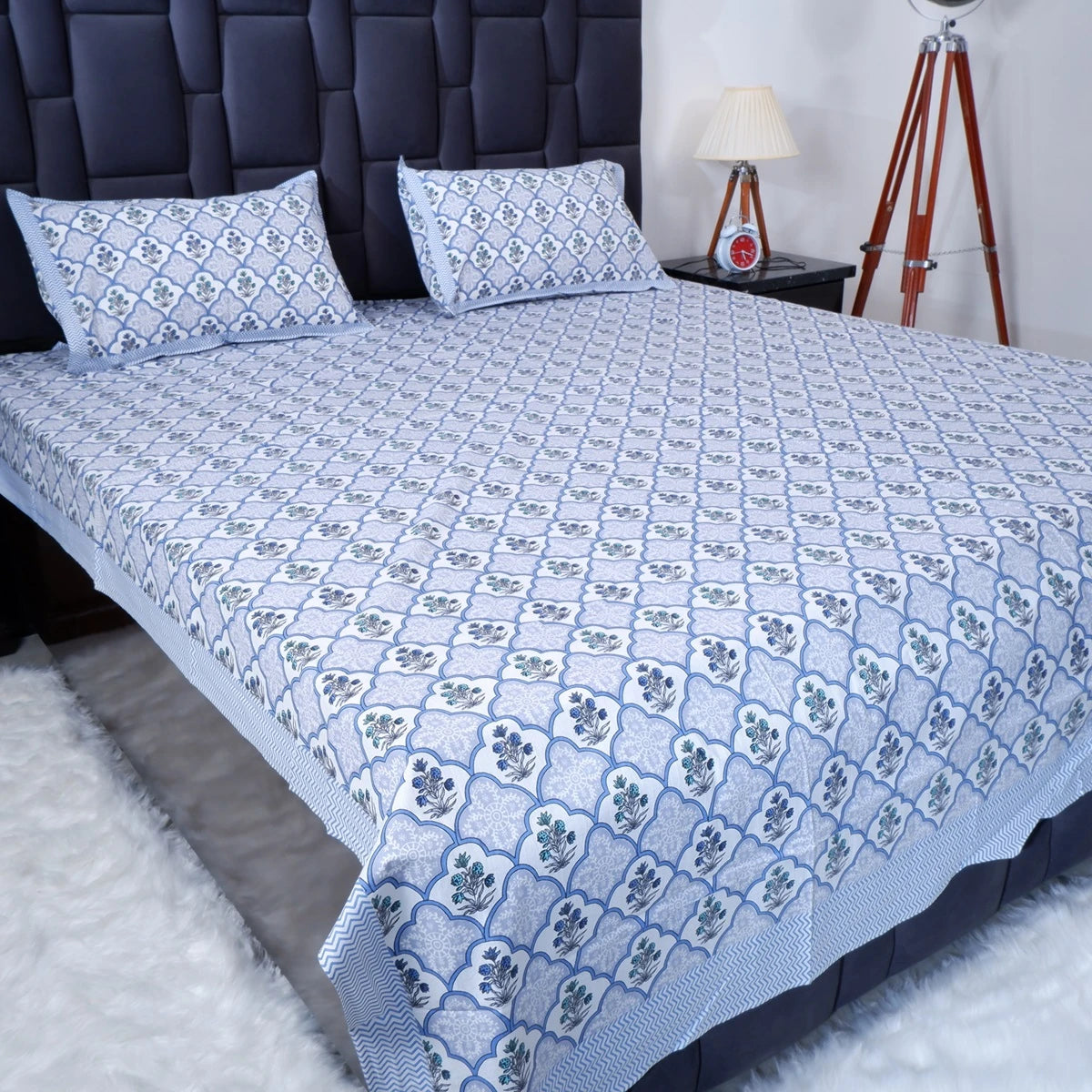 100% Pure Cotton Bed Sheet | Blissful Cotton Essence