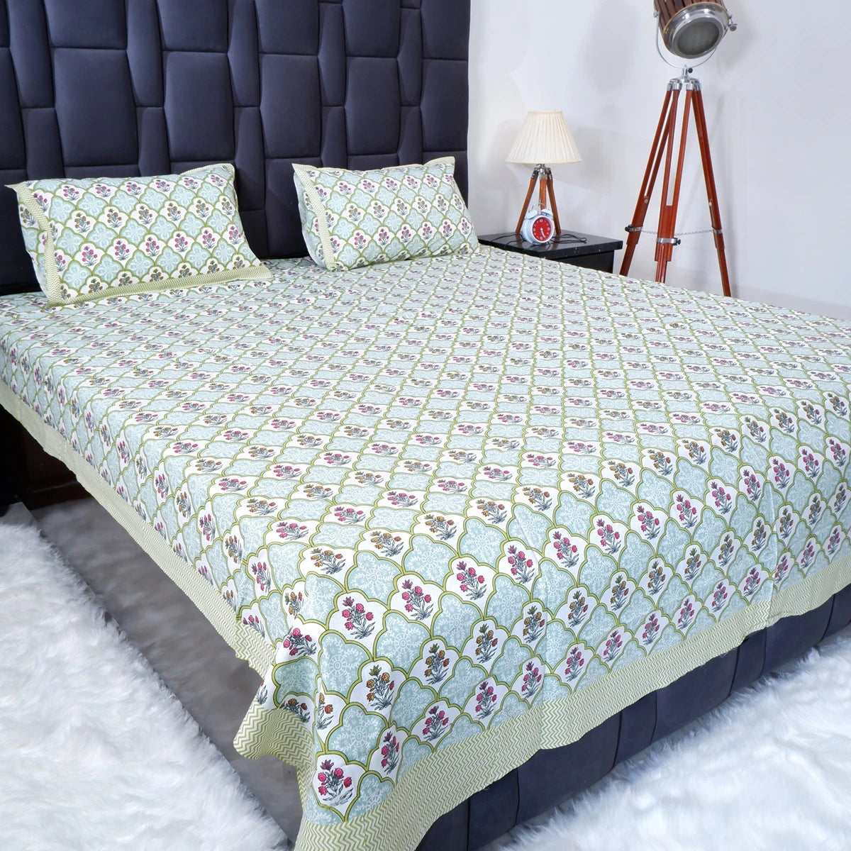 100% Pure Cotton Bed Sheet | Enchant Cotton Dreams