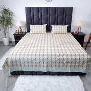 100% Pure Cotton Bed Sheet | Dream Weave Cotton Elegance
