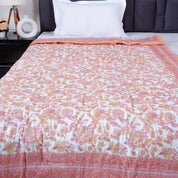 Hand Block Print Mulmul Cotton Quilt | Tradition in Fabric