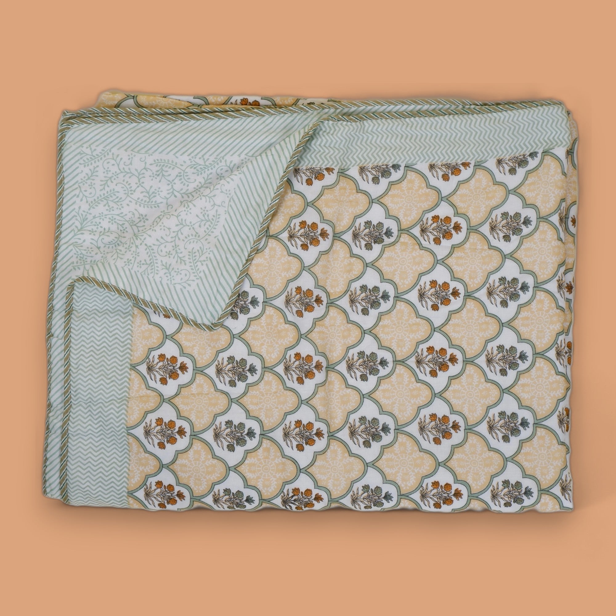 Double Bed Pure Mulmul Cotton Dohar - Zina - Tarvik