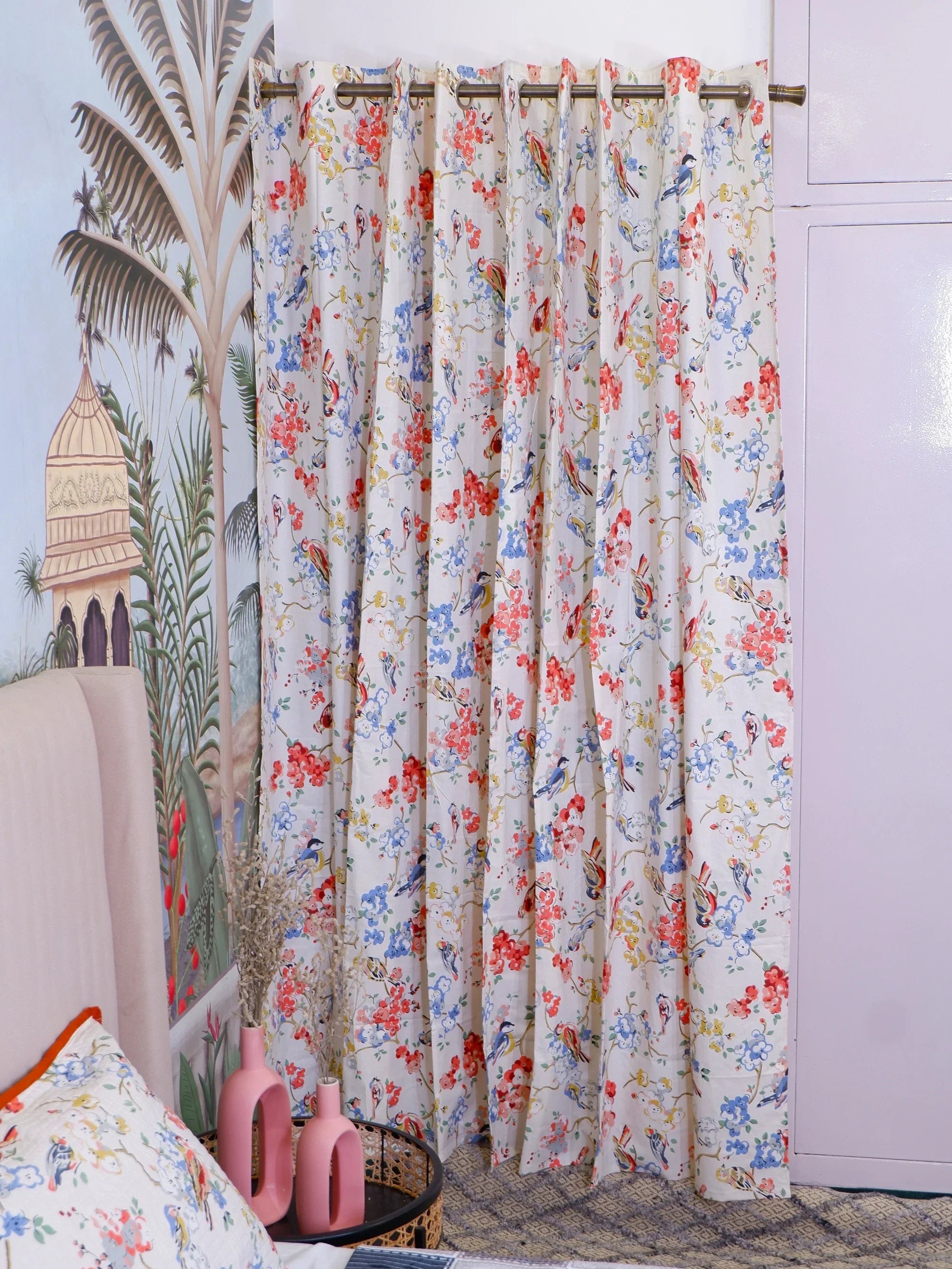 Hand Block Print Curtains | Aisha