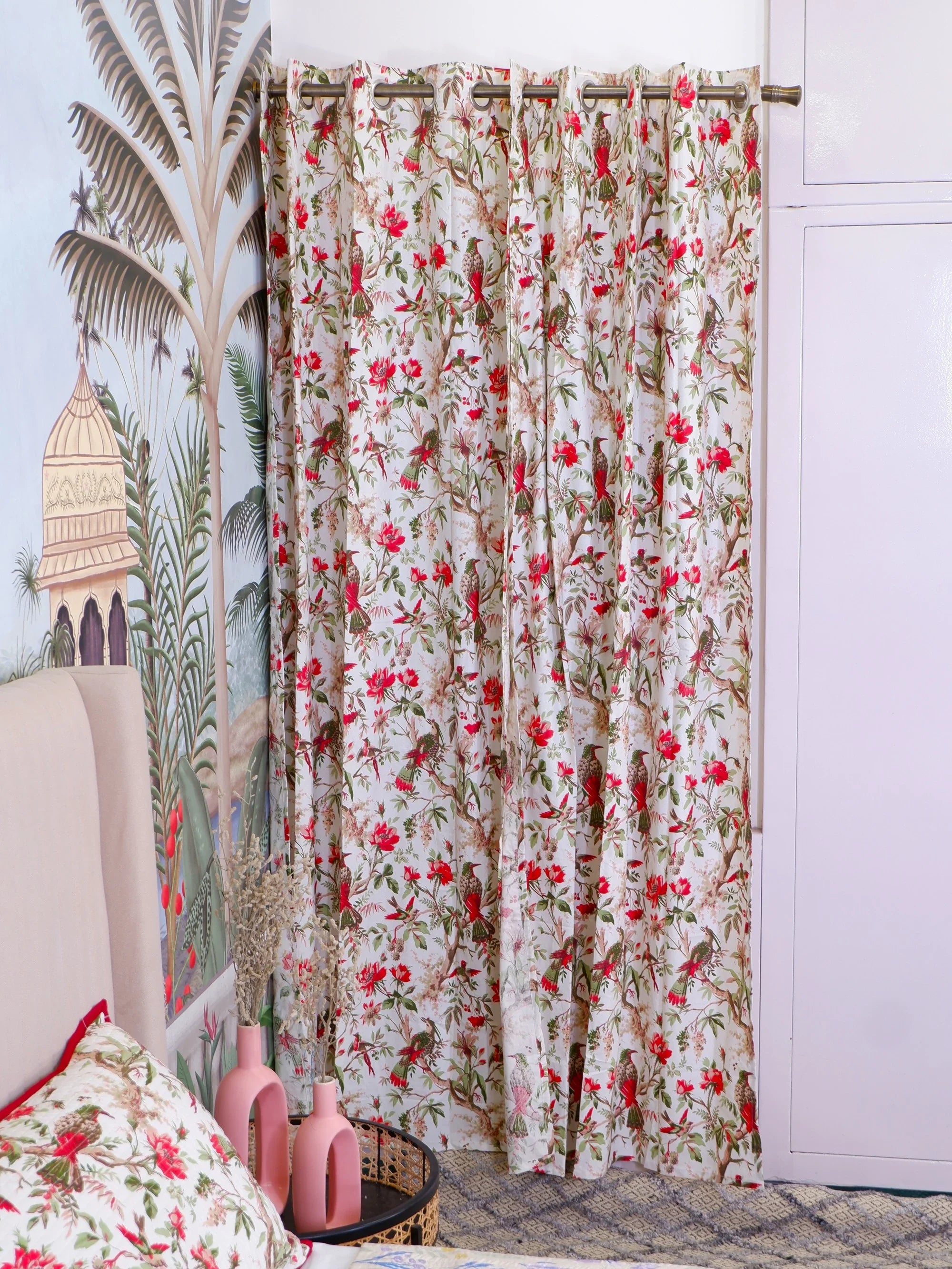 Hand Block Print Curtains | Daania