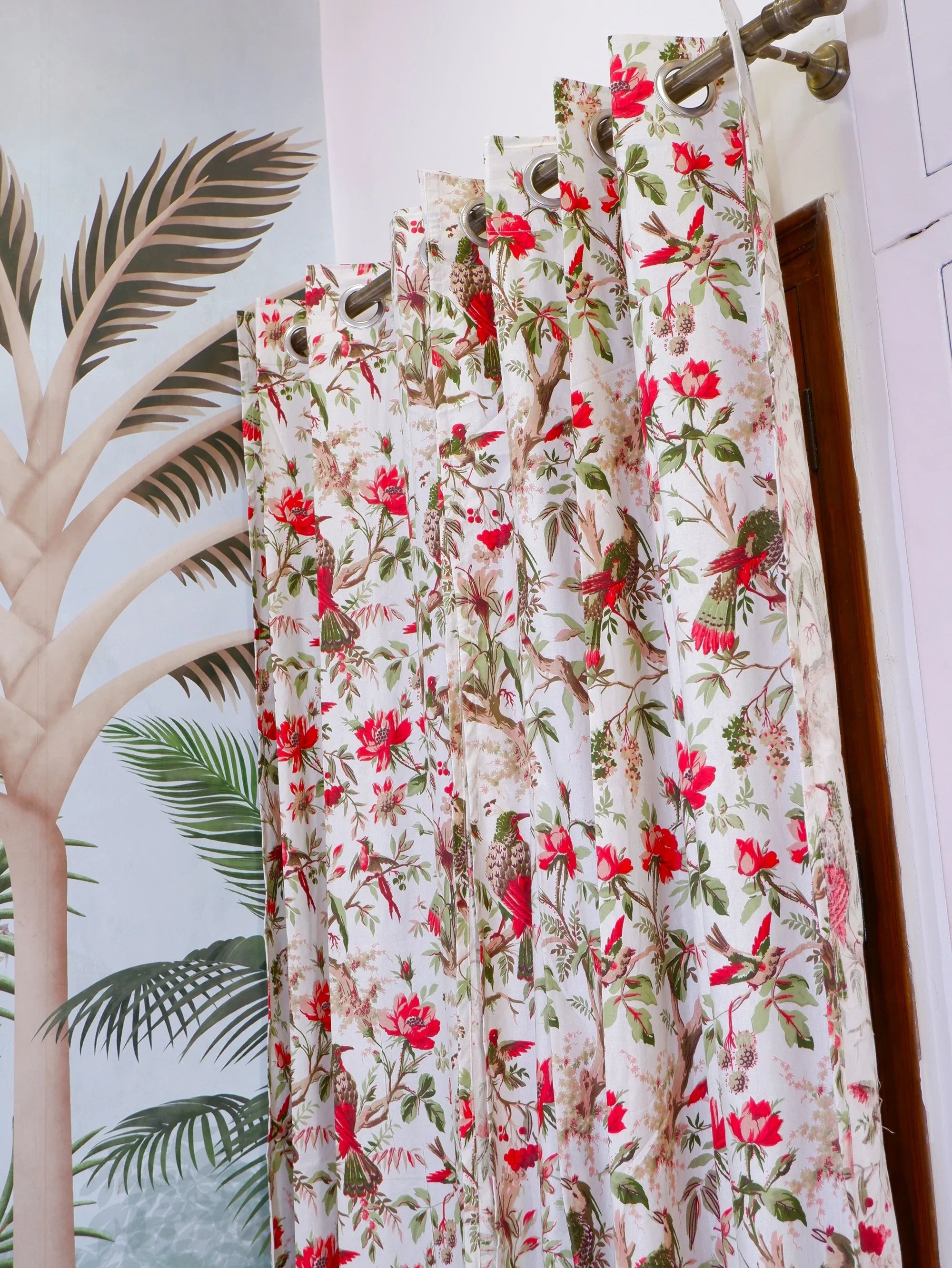 Hand Block Print Curtains | Daania