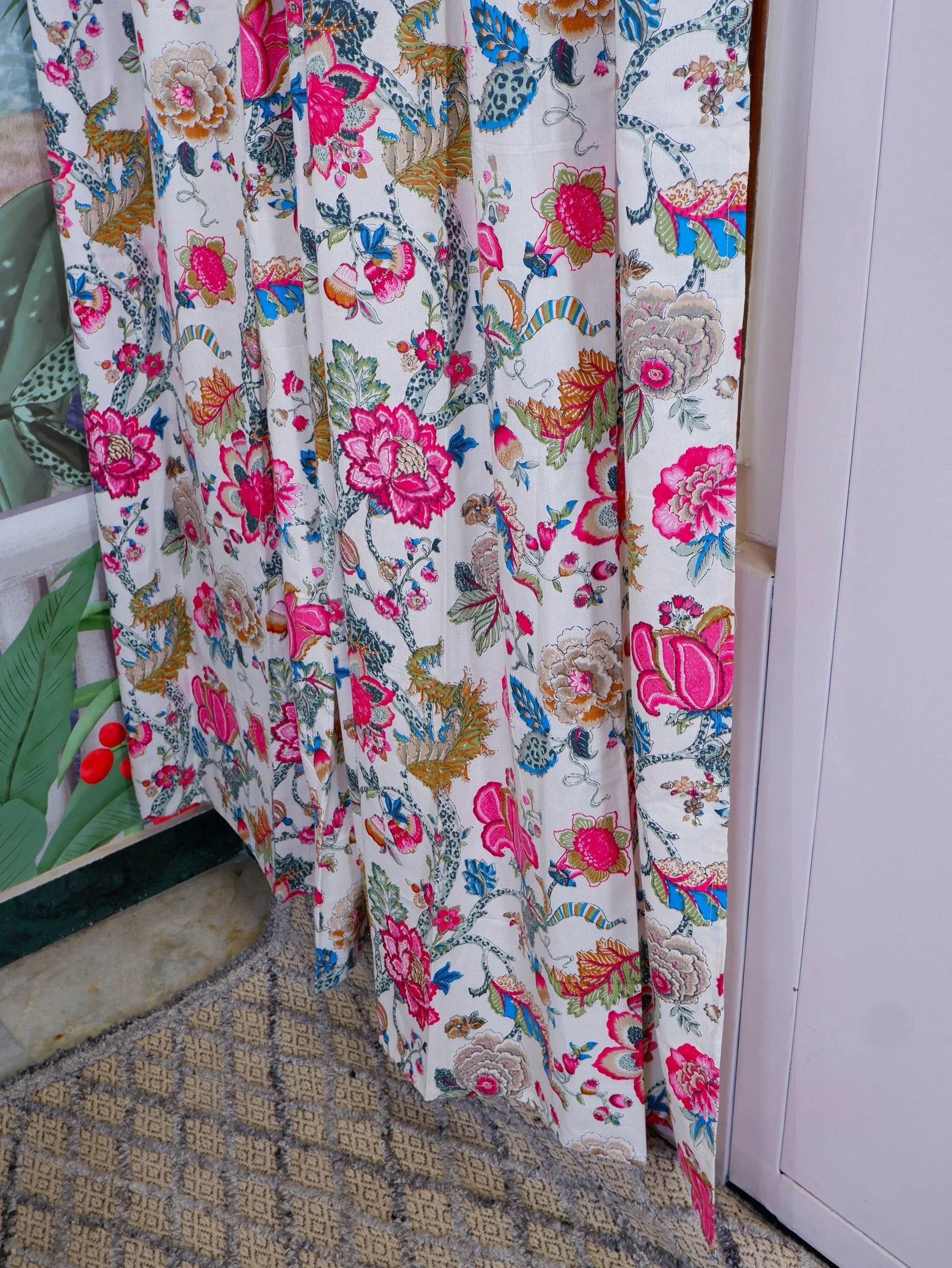 Hand Block Print Curtains | Haleema
