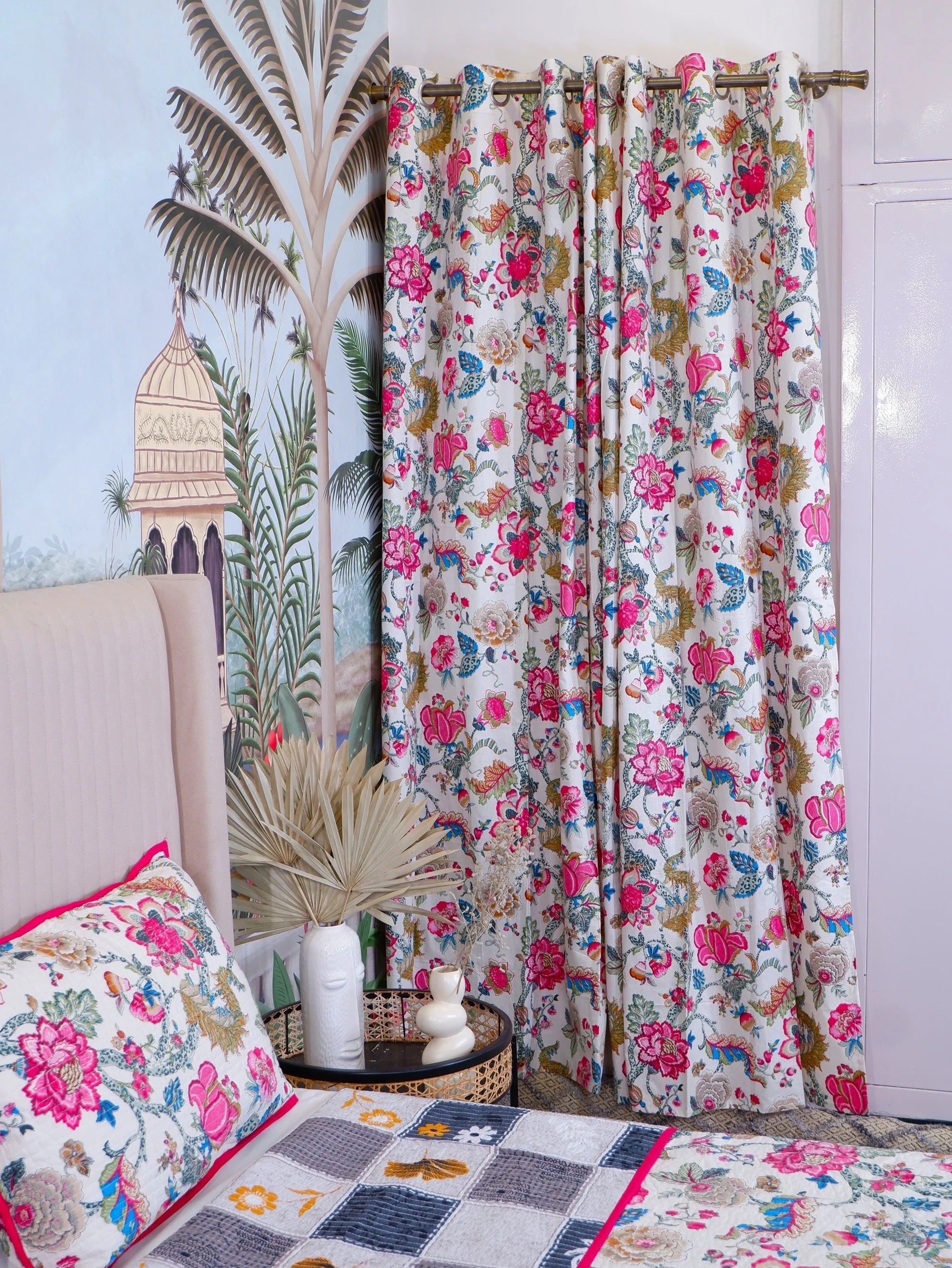 Hand Block Print Curtains | Haleema