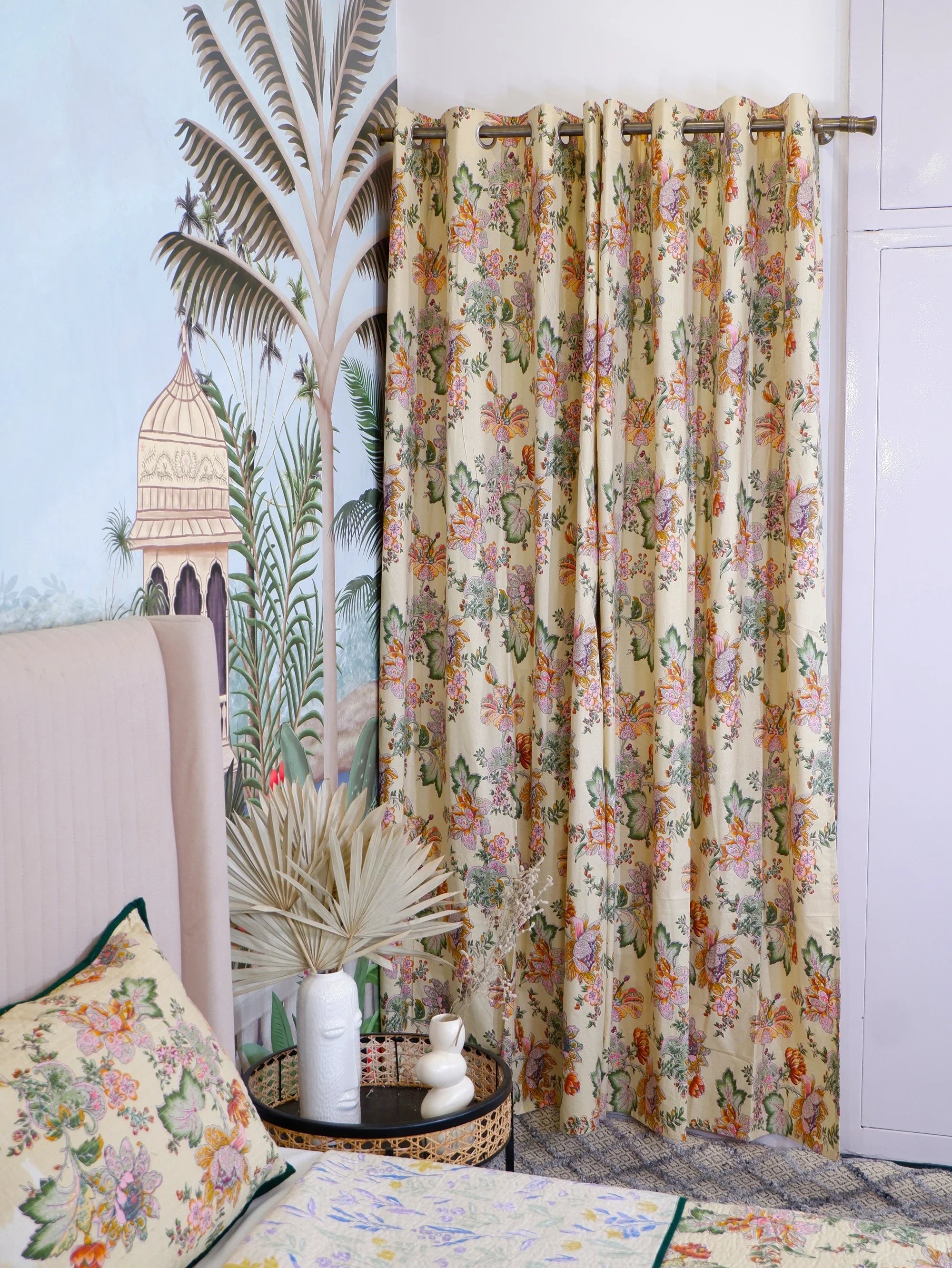 Hand Block Print Curtains | Lamya