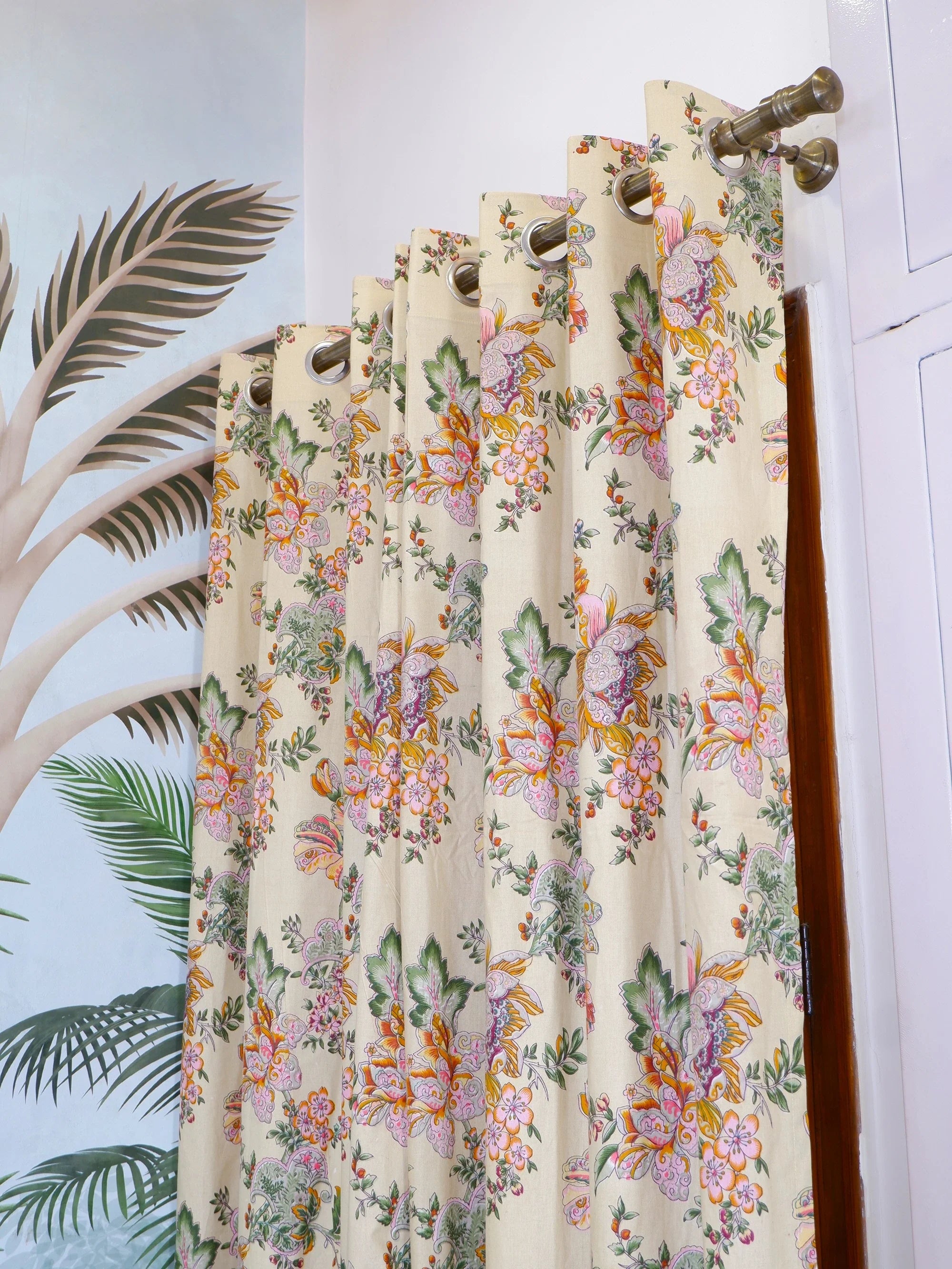 Hand Block Print Curtains | Lamya