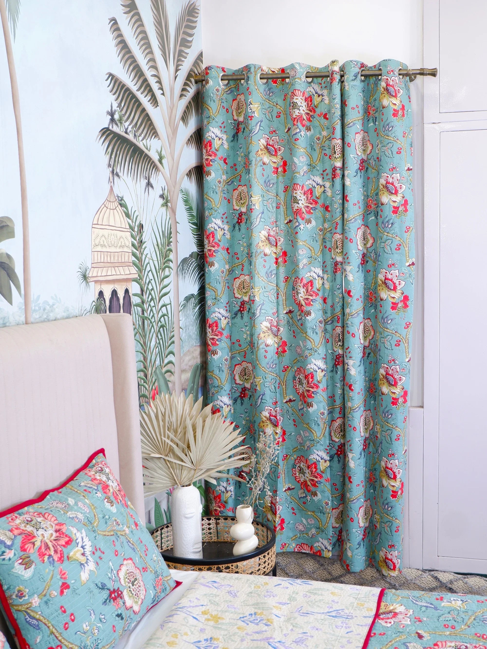 Hand Block Print Curtains | Mahnoor