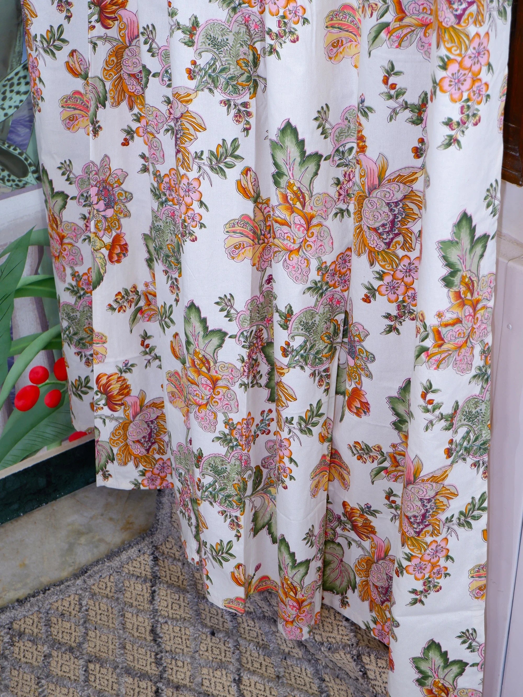 Hand Block Print Curtains | Rabia