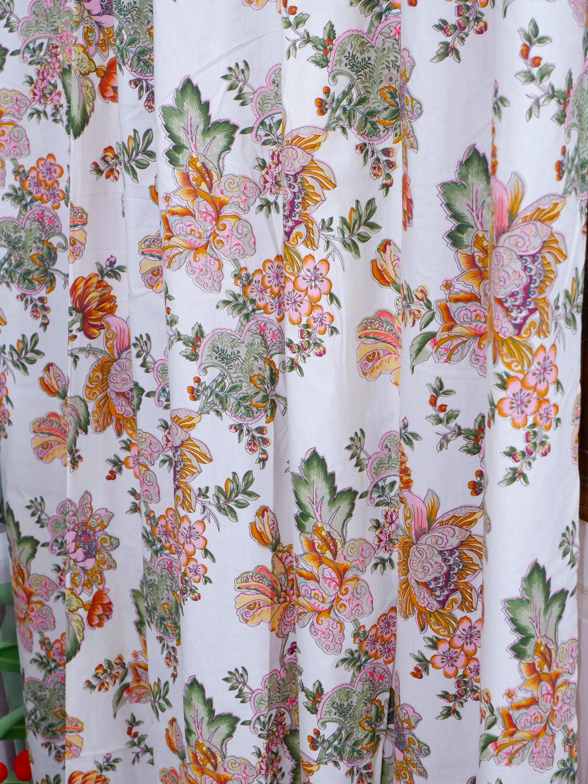 Hand Block Print Curtains | Rabia