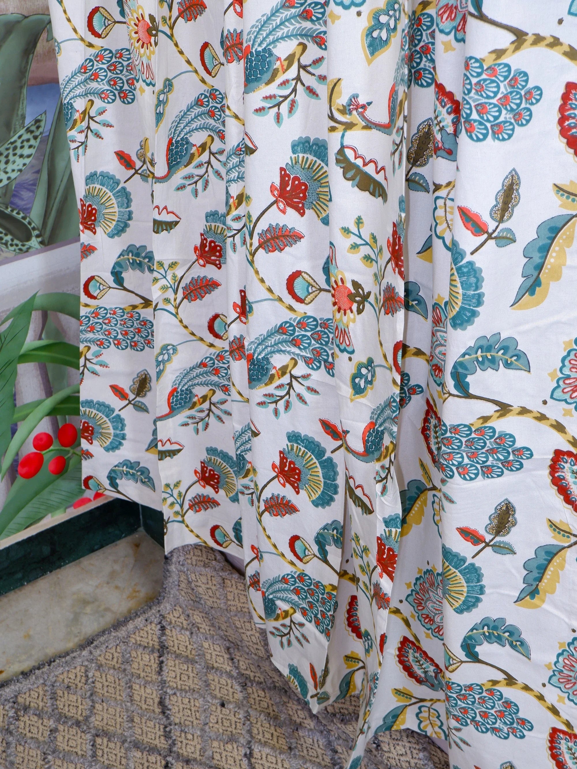 Hand Block Print Curtains | Safiya