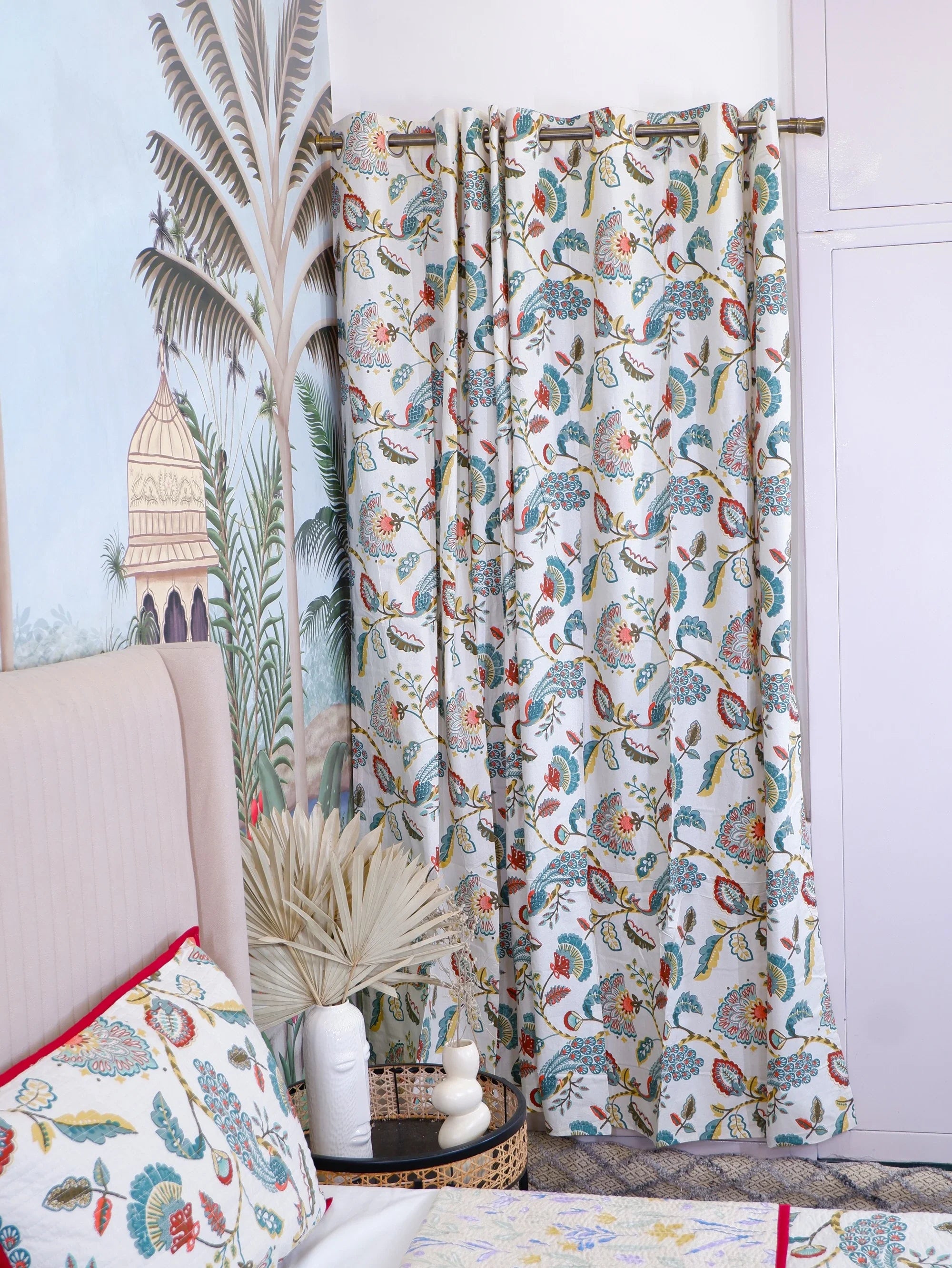 Hand Block Print Curtains | Safiya