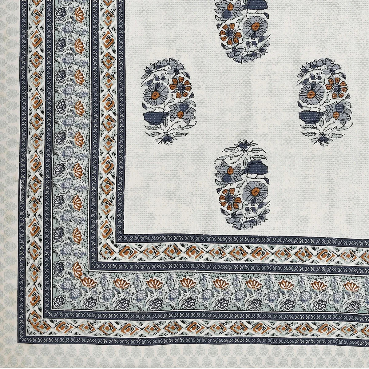 100% Pure Cotton | Single Bed | Bed Sheet - Meera