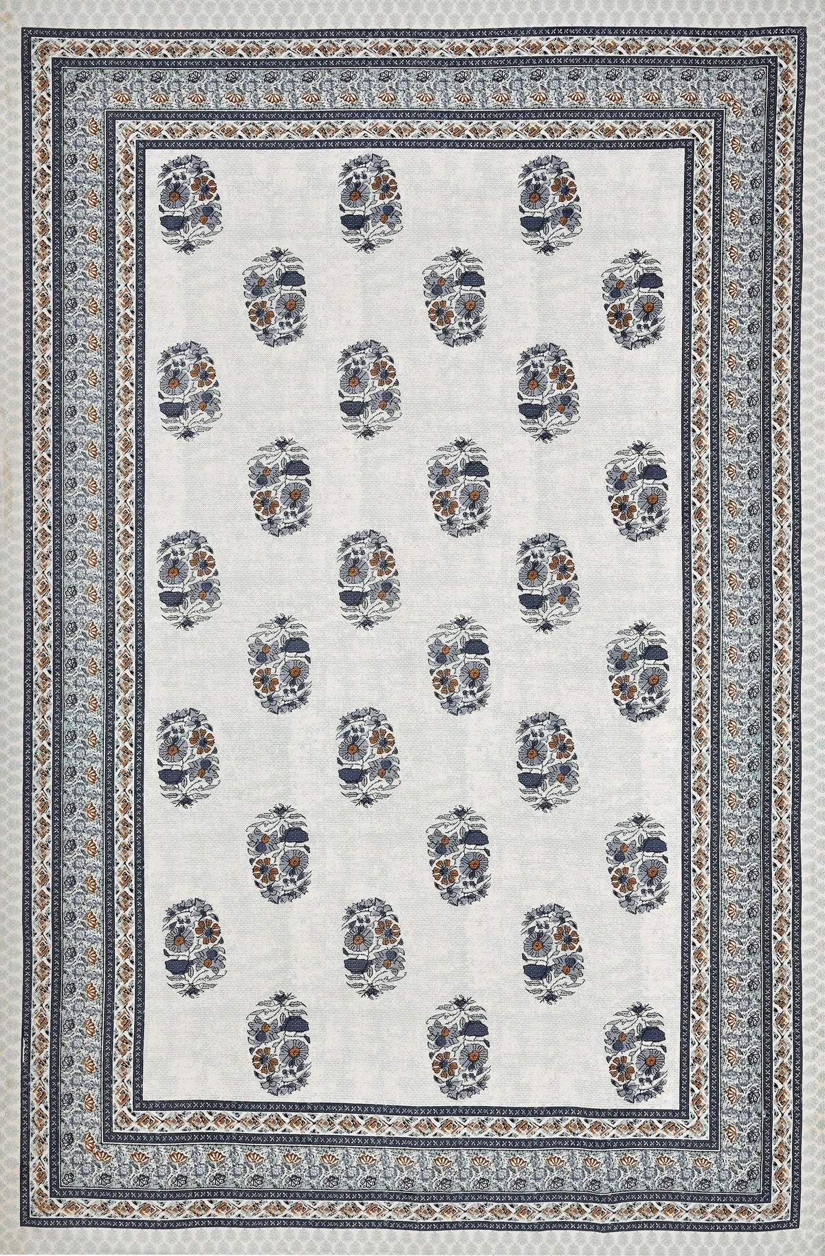 100% Pure Cotton | Single Bed | Bed Sheet - Meera