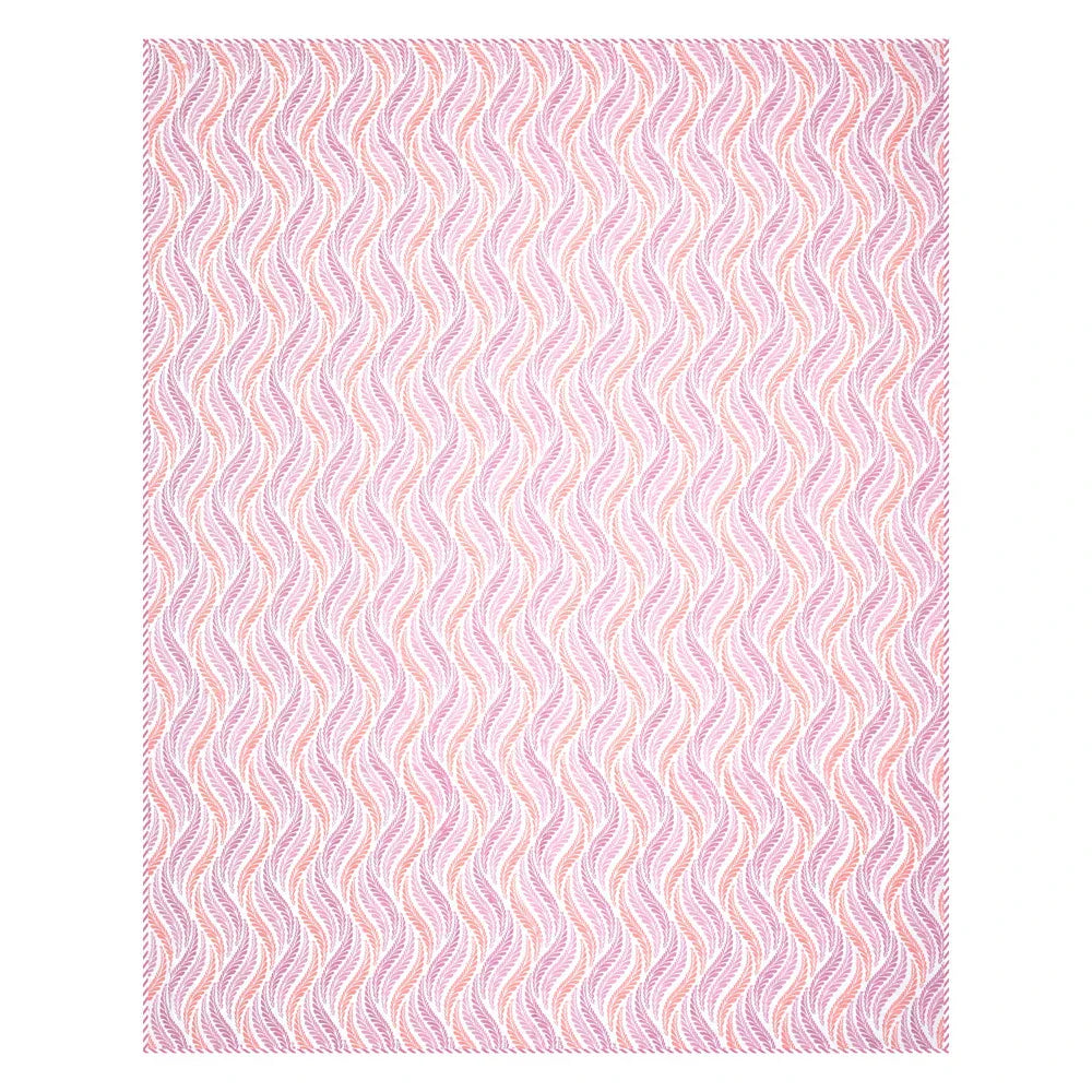 All Season Jaipuri AC Blanket | 100% Cotton | Block Print | Double Bed - Birds & Gulab Motif (90X108 inches)