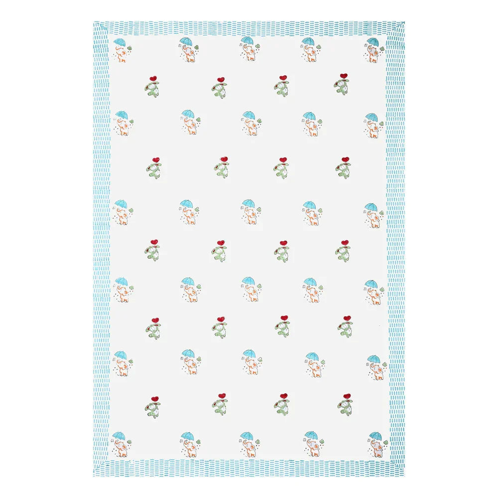 Happyland Printed Kids Cotton Dohar - Single Bed Size (40x60 Inches)