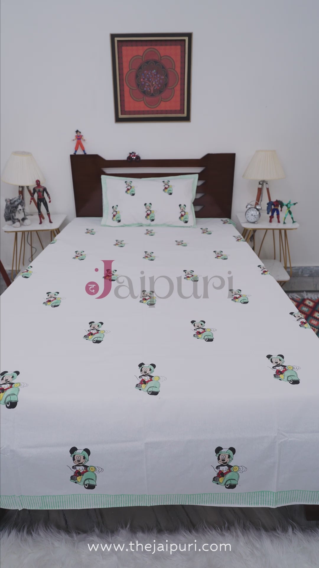100% Pure Cotton Kid's Bed Sheet | Magical Sleep Linens